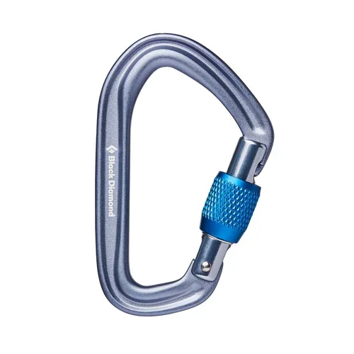 Popularny BLACK DIAMOND Karabinek HotForge Screwgate Carabiner gray