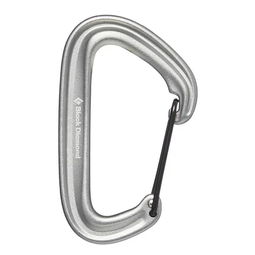 BLACK DIAMOND Karabinek Litewire Carabiner gray Sprawdź teraz