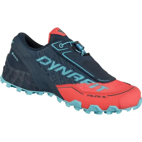 Rabat DYNAFIT Buty biegowe damskie Feline SL GTX Running Shoe Woman Hot Coral/Blueberry