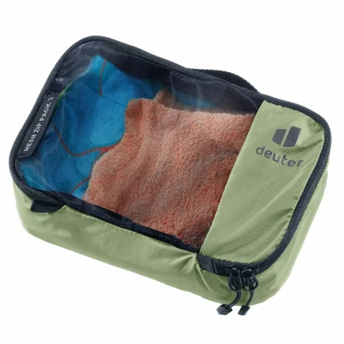 Tani Pokrowiec podróżny Deuter Mesh Zip Pack 1 - Grove
