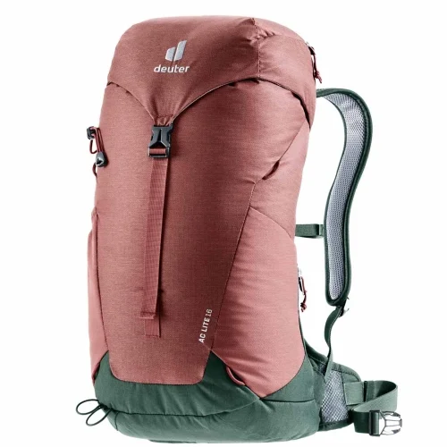 Lekki plecak z siatką Deuter AC Lite 16 - Redwood-Ivy Do wyczerpania zapasów