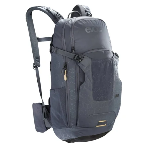 Taniej Rowerowy plecak z ochraniaczem Evoc Neo 16-Carbon Grey S/M