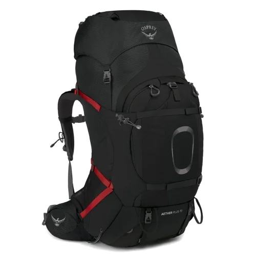 Turystyczny plecak męski Osprey Aether Plus 70 L/XL –Black Tani