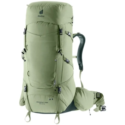 Łatwy zwrot Damski plecak trekingowy Deuter Aircontact Core 55+10 SL - Grove-Ivy