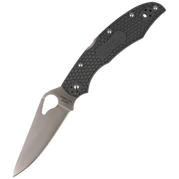 Niska cena Nóż składany Spyderco Byrd Cara Cara 2 FRN Gray Plain - BY03PGY2