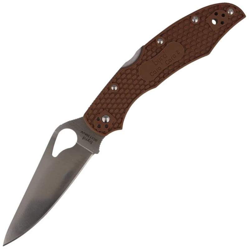 Nóż składany Spyderco Byrd Cara Cara 2 FRN Brown Plain - BY03PBN2 Okazja