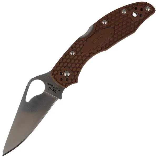 Nóż składany Spyderco Byrd Meadowlark 2 FRN Brown Plain - BY04PBN2 Zamów teraz