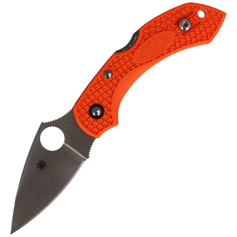 Ekspresowa dostawa Nóż składany Spyderco DragonFly 2 Lightweight Orange Plain - C28POR2