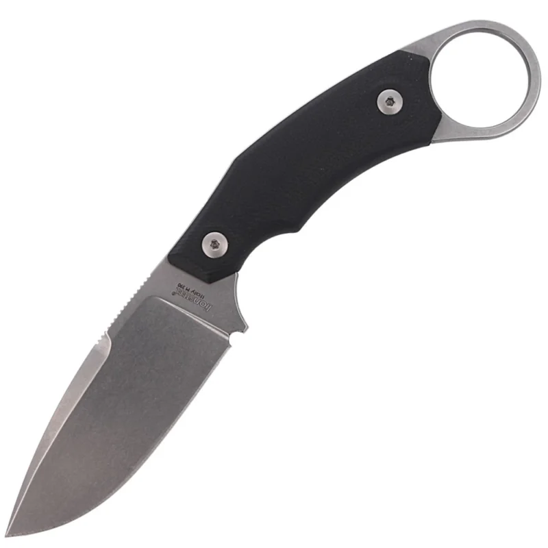 Bestseller Nóż LionSteel H2 Karambit G10 Black, Stone Washed Blade (H2 GBK)