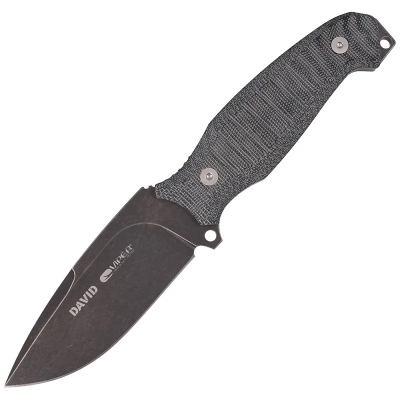 Nowy Nóż Viper David Evolution Black Canvas Micarta, DSW by Rumici (VT4002ECB)