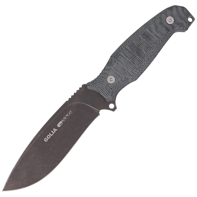 Nóż Viper Golia Evolution Black Canvas Micarta, DSW by Rumici (VT4003ECB) Nowy