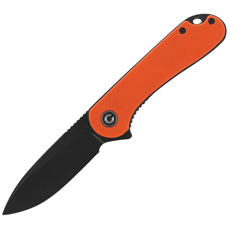 Darmowy zwrot Nóż CIVIVI Elementum Flipper Orange G10, Black Stonewashed (C907Y)