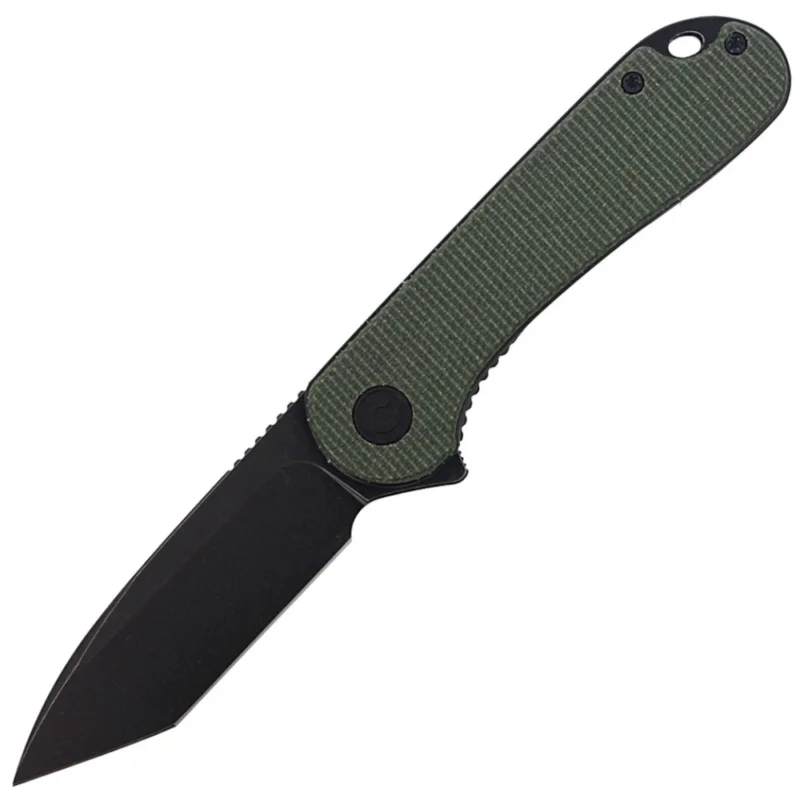Tylko do końca tygodnia Nóż CIVIVI Elementum Flipper Green Micarta, Black Stonewashed (C907T-E)