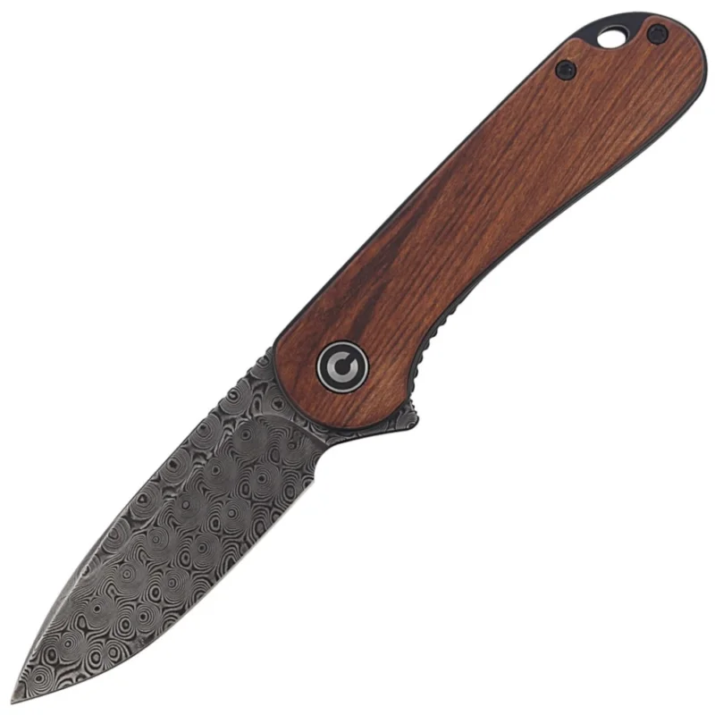 Nóż CIVIVI Elementum Cuibourtia Wood, Black Damascus (C907DS-2) Ostatnie sztuki