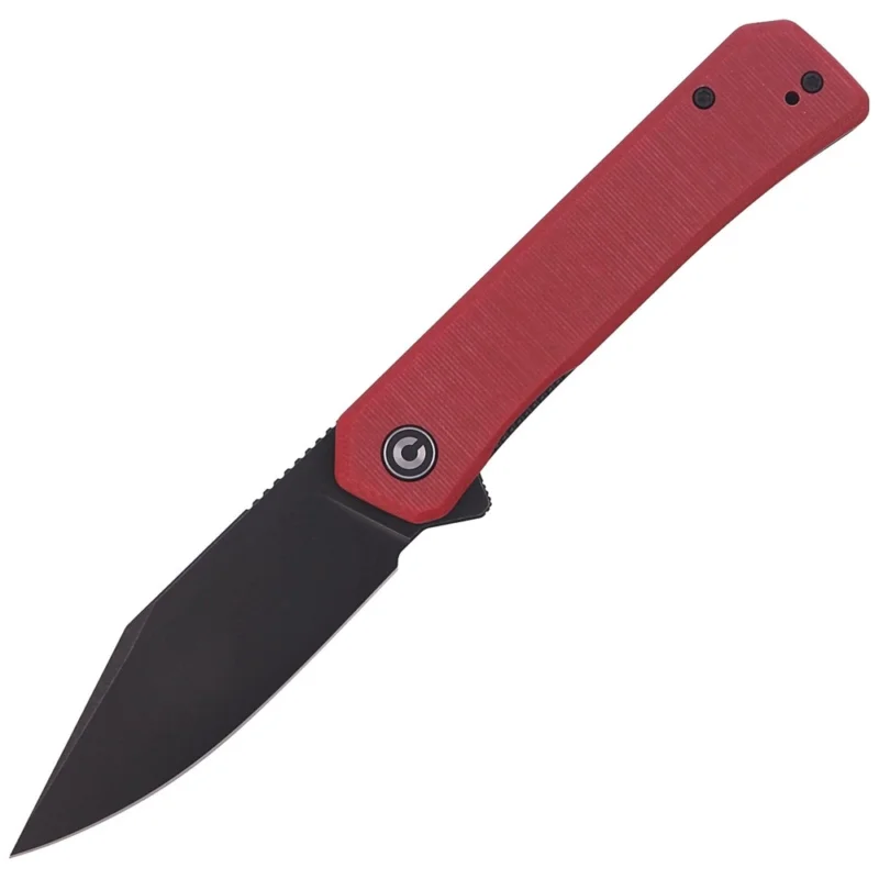 Nóż CIVIVI Relic Burgundy G10, Black Stonewashed (C20077B-2) Nowy