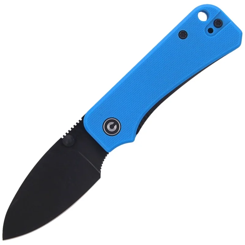 Wyjątkowa oferta Nóż CIVIVI Baby Banter Blue G10, Black Stonewashed by Ben Petersen (C19068S-3)
