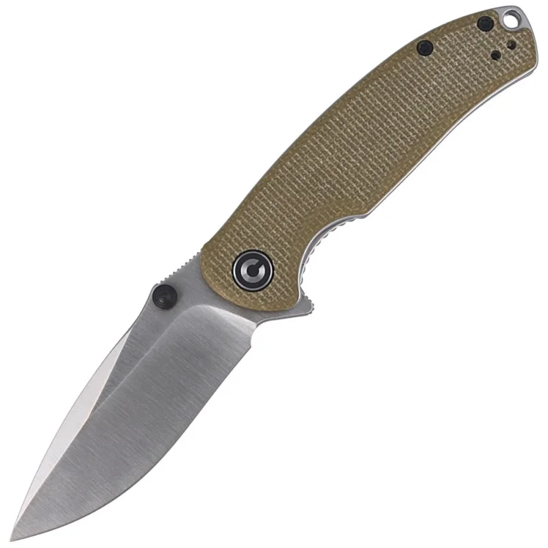 Darmowy zwrot Nóż CIVIVI Pintail Olive Micarta, Satin Finish (C2020B)
