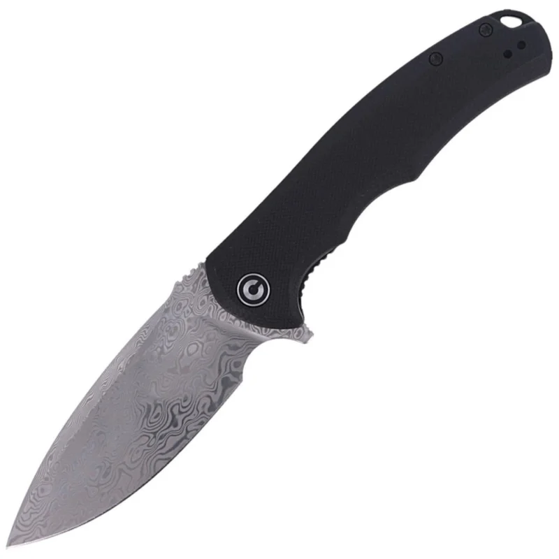 Zamów teraz Nóż CIVIVI Praxis Black G10, Damascus (C803DS)