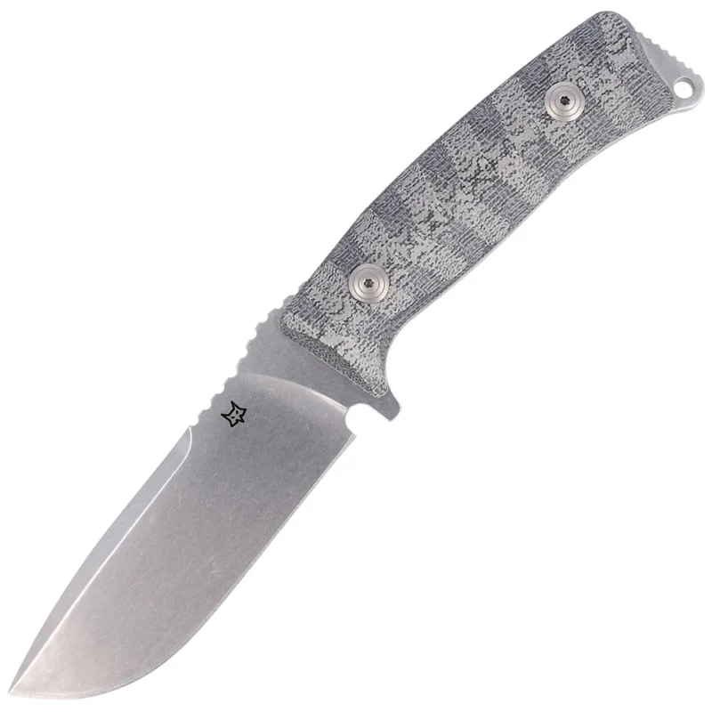 Darmowy zwrot Nóż FOX Pro Hunter Black Micarta, Stone Washed (FX-131 MBSW)