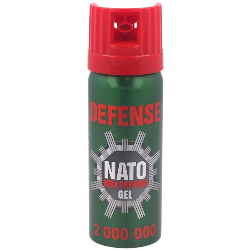 Dostępne od ręki Gaz pieprzowy Sharg Nato Defence Gel 2mln Cone 50ml (41050-C)