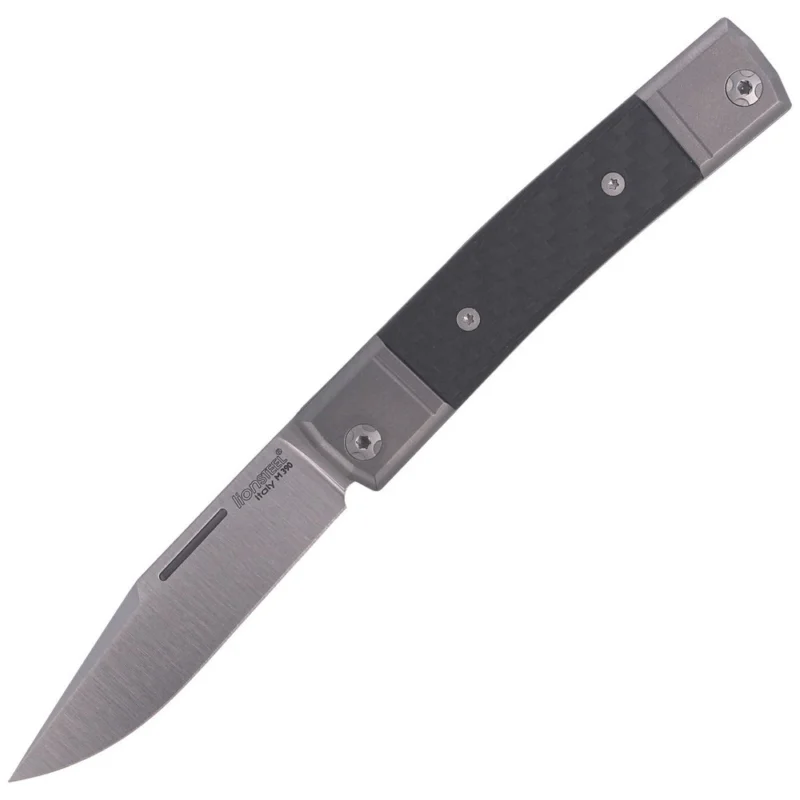 Tylko do końca tygodnia Nóż składany LionSteel bestMAN Carbon Fiber, Clip Blade (BM1 CF)