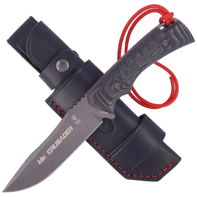 Oferta czasowa Nóż Muela Full Tang Micarta Black 130mm (CRUSADER-13M.N)