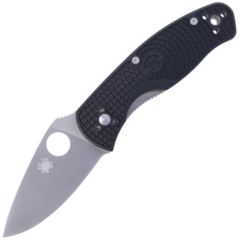 Najlepsza cena Nóż składany Spyderco Persistence Lightweight, Black FRN, Satin Plain (C136PBK)