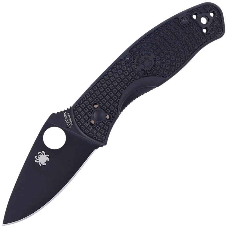 Nóż składany Spyderco Persistence Lightweight Black Blade Plain (C136PBBK) Rabat