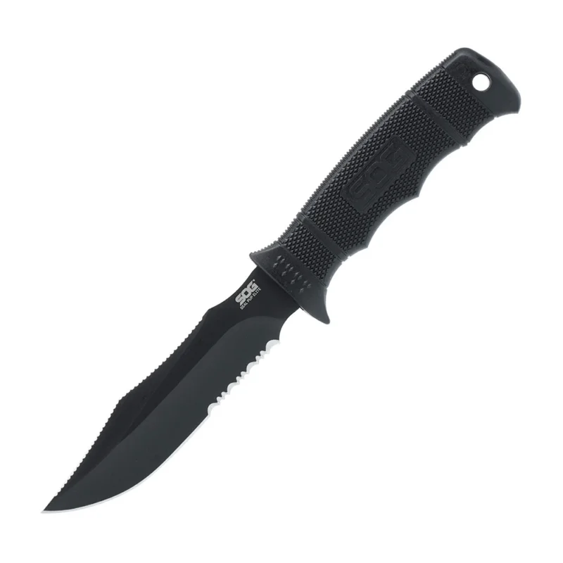 Oferta limitowana SOG - Nóż taktyczny SEAL Pup Elite - Czarny - E37T-K