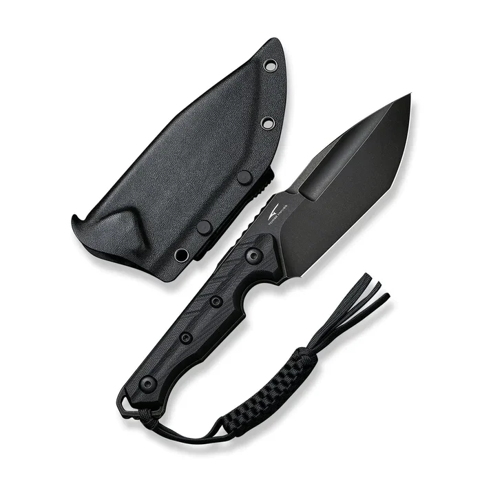 Niska cena Nóż Civivi Maxwell Black G10, Black Stonewashed D2 by Maciej Torbé (C21040-1)