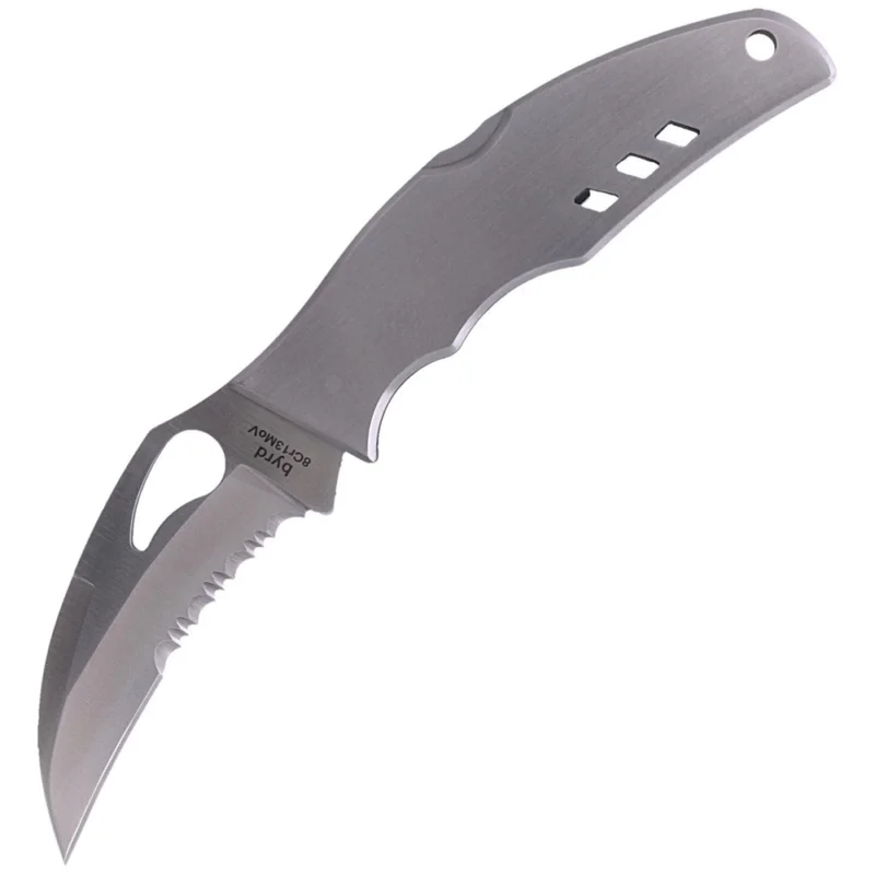 Bezpieczne zakupy Nóż składany Spyderco Byrd Crossbill Stainless, Combination (BY07PS)