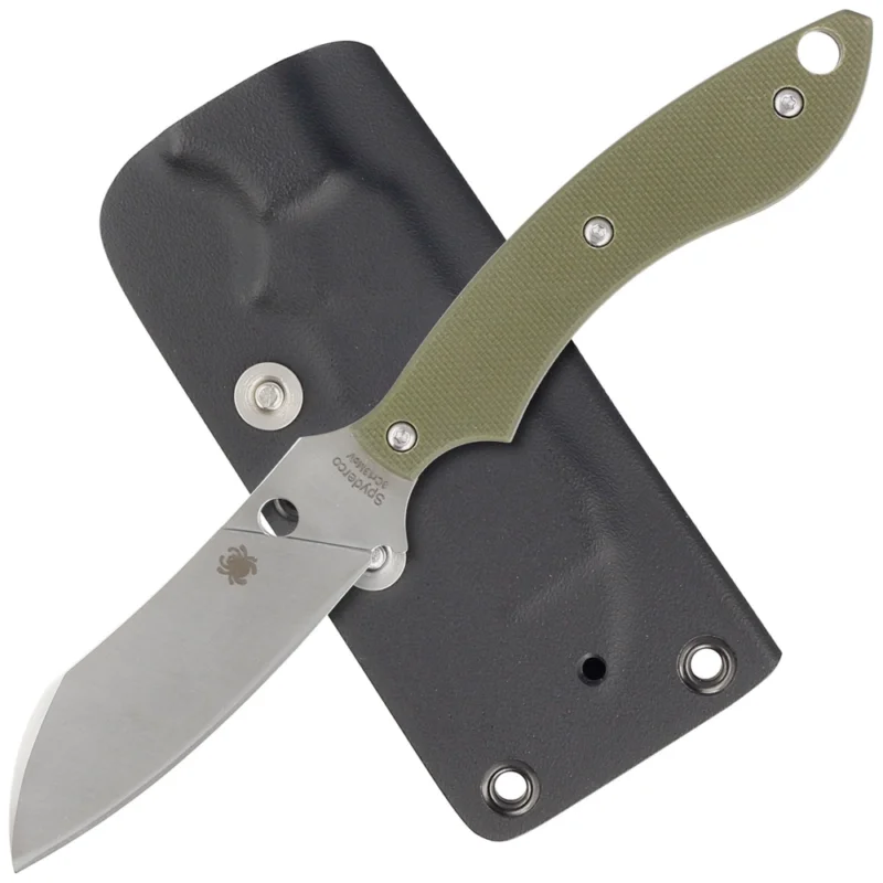 Kup online Nóż Spyderco STOK Drop Point Old Green G10, Satin 8Cr13MoV (FB50GPOD)