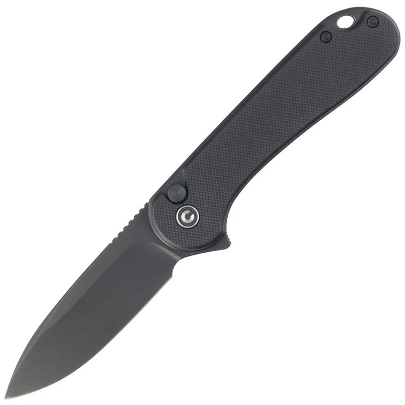Nóż Civivi Button Lock Elementum II Black G10, Black Stonewashed Nitro-V (C18062P-1) Obniżka ceny