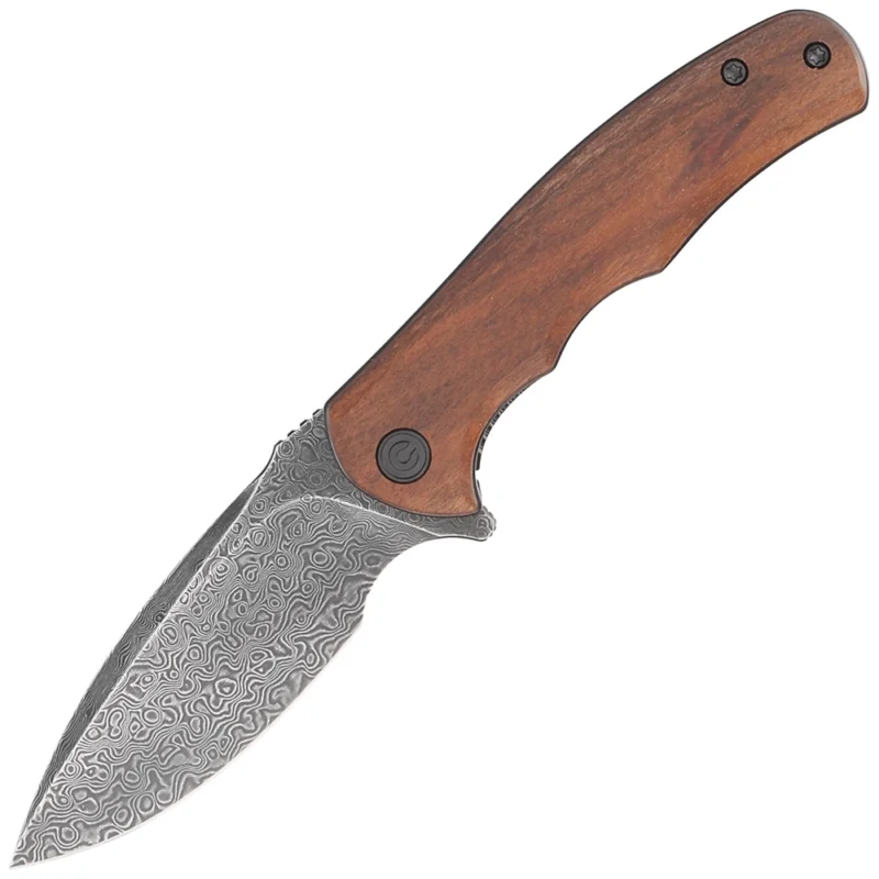 Hit cenowy Nóż Civivi Mini Praxis Guibourtia Wood, Black Hand Rubbed Damascus (C18026C-DS1)