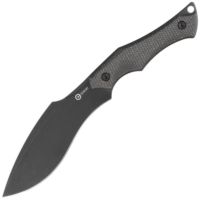 Nóż Civivi Vaquita II Dark Green Canvas Micarta, Black Stonewashed Nitro-V by Nate Matlack (C047C-3) Nowość