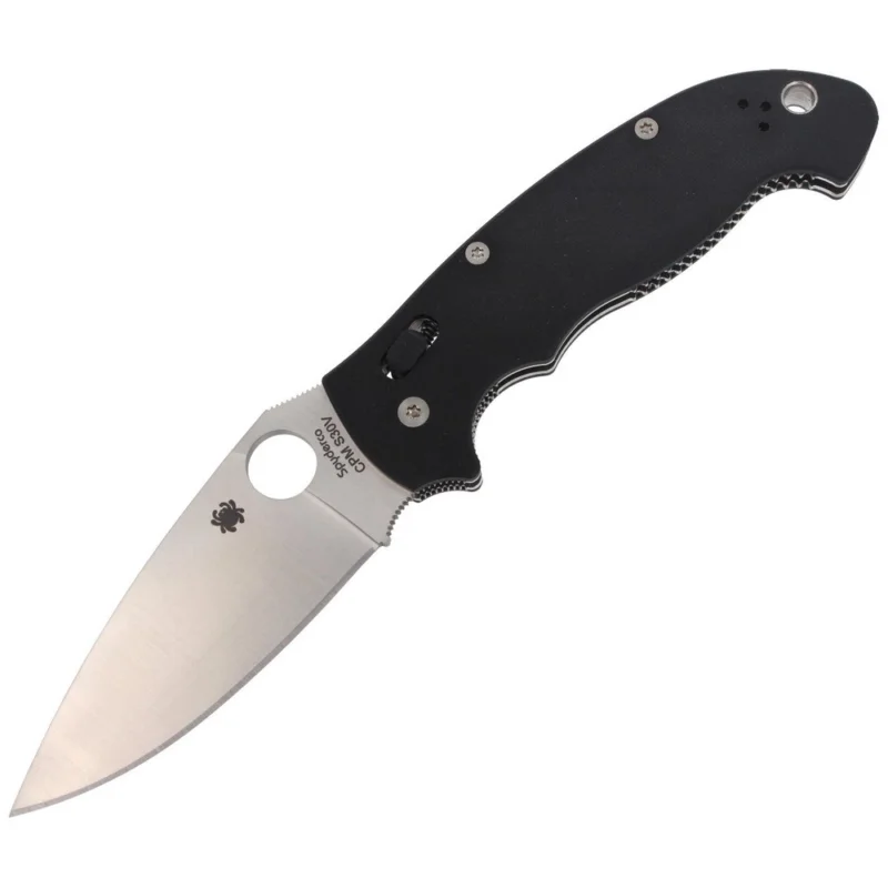 Ekspresowa dostawa Nóż składany Spyderco Manix 2 XL G-10 Black Plain (C95GP2)