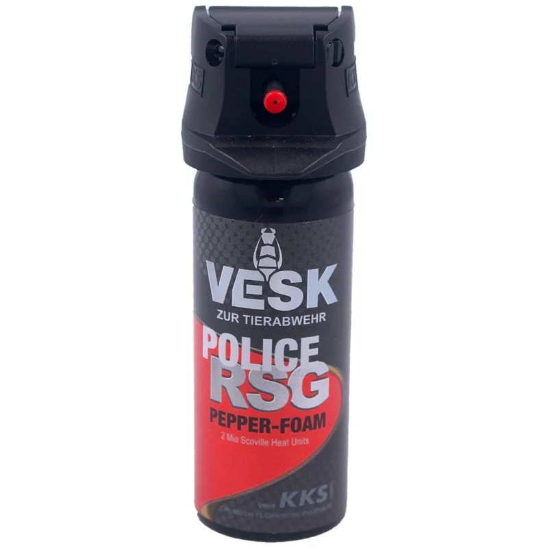 Ostatnie sztuki Gaz pieprzowy KKS VESK RSG Police Foam 2mln SHU, Stream 50ml (12050-F)