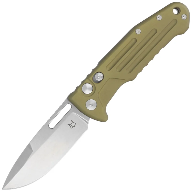 Nóż FOX New Smarty OD Green Aluminium, Stonewashed N690Co by Stefano De Lorenzii (FX-503 ALOD) Zamów teraz