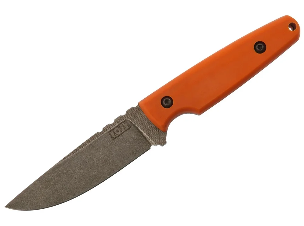 Zniżka ZA-PAS - Nóż Handie Stonewash - G10 Orange