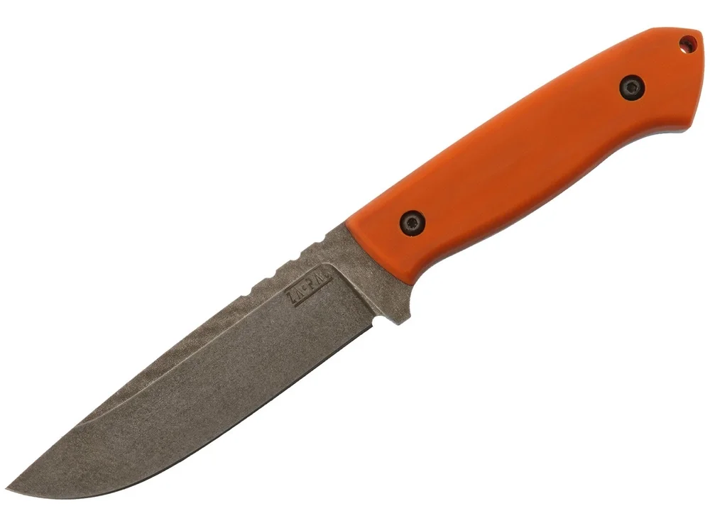 ZA-PAS - Nóż Ultra Outdoor Stonewash - G10 Orange Super okazja