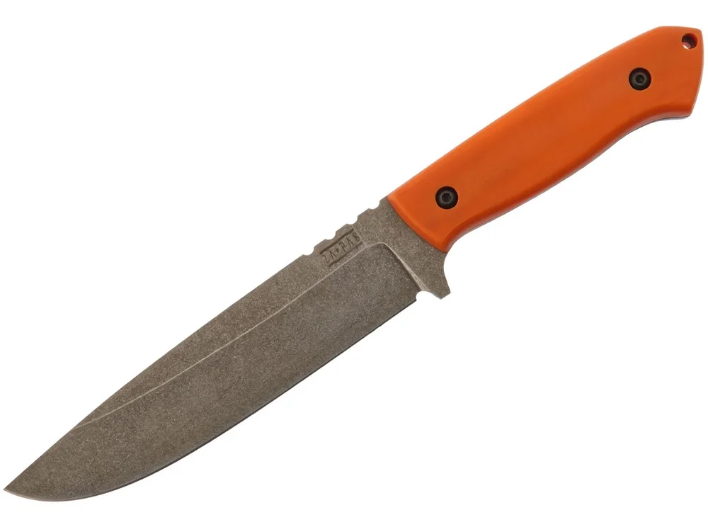 ZA-PAS - Nóż Expandable Stonewash - G10 Orange Ostatnie sztuki