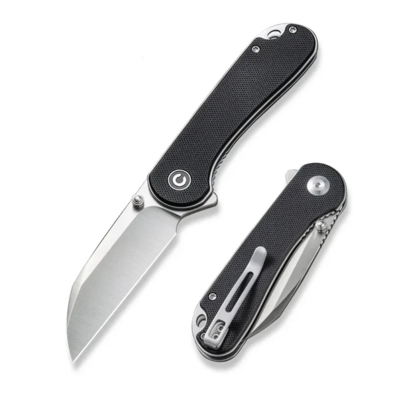 Nóż składany Civivi Elementum Wharncliffe Black G10, Satin Nitro-V (C18062AF-1) Oferta limitowana