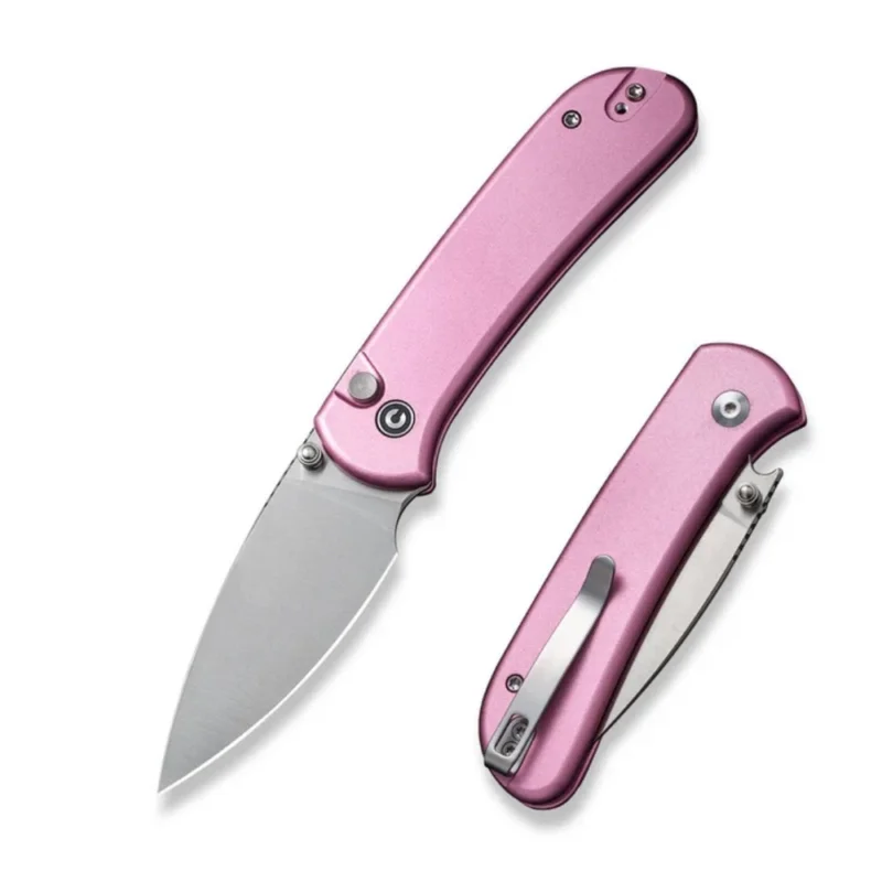 Nóż składany Civivi Qubit Pink Aluminum, Satin 14C28N (C22030E-5) Taniej