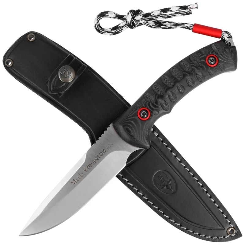 Nóż Muela Phantom Black Micarta, Satin X50CrMoV15 (PHANTOM-12W) Tylko do końca tygodnia