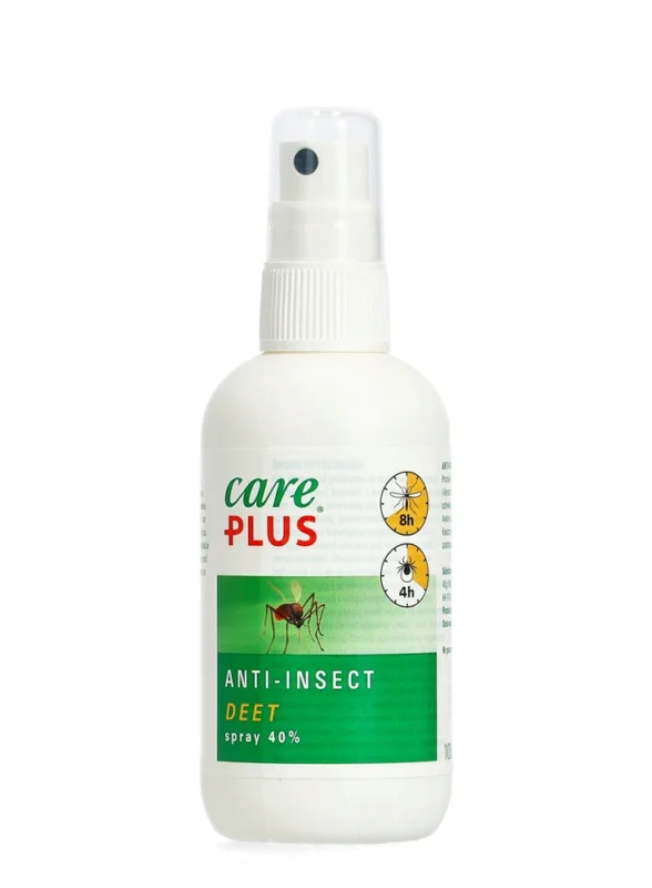 Repelent na komary i kleszcze - Care Plus Anti-Insect Deet Spray (DEET 40%) - 100 ml Oferta czasowa
