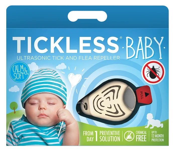Ochrona przed kleszczami dla dzieci - Tickless Baby - Beige Bestseller