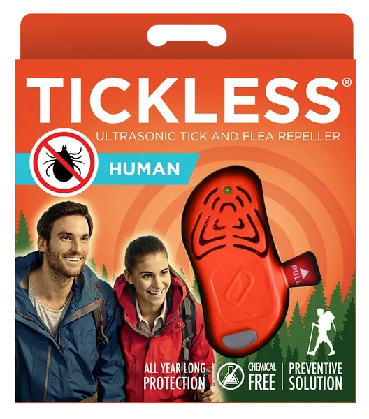 Ostatnie sztuki Ochrona przed kleszczami - Tickless Human - Orange