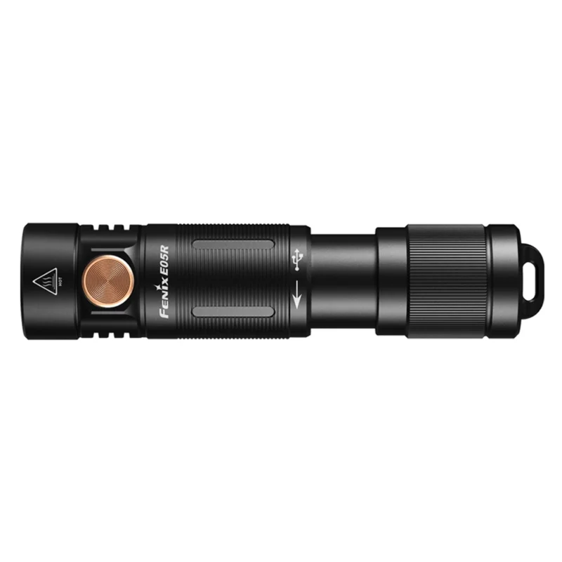 Latarka Fenix E05R - Czarna Promocja