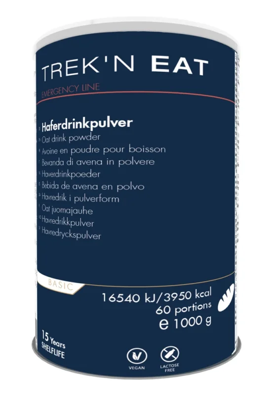 Rabat Trek'n Eat - Emergency Food - Napój Owsiany 1000g (32 porcje)