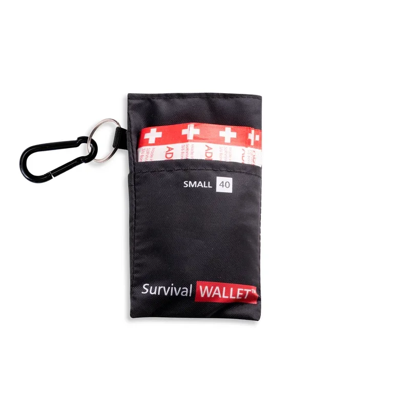 Tani Apteczka z wyposażeniem - SURVIVAL Wallet First Aid KIT